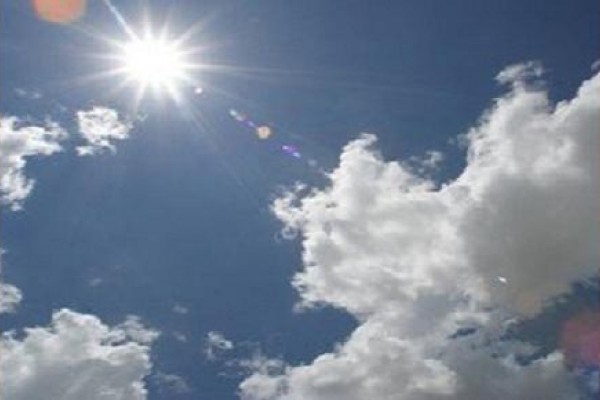 Tarde será mais quente 