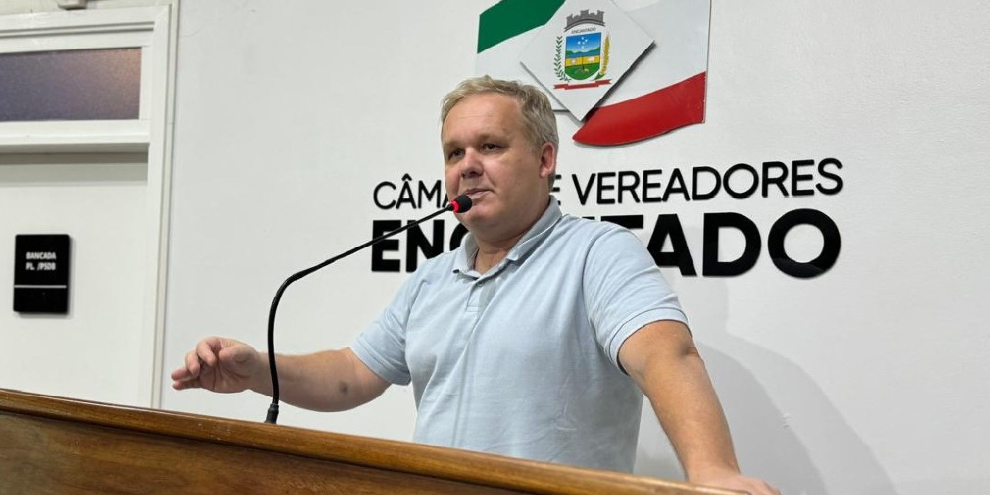 Vereador acusa o Governador do Estado na Tribuna de baixo e sem vergonha