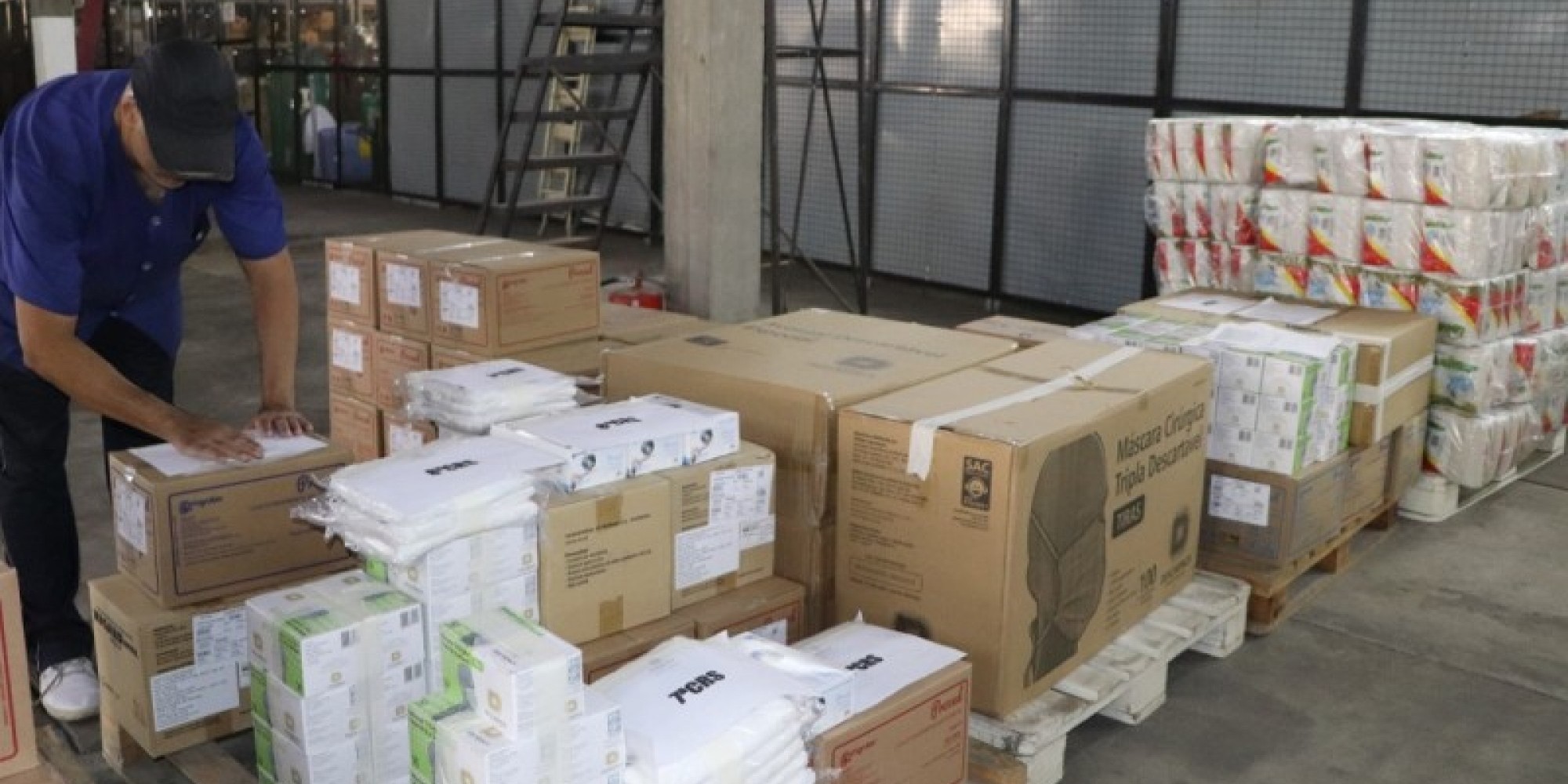 Ministério da Saúde enviou para o Estado 80 mil kits de proteção individual Ministério da Saúde enviou para o Estado 80 mil kits de proteção individual