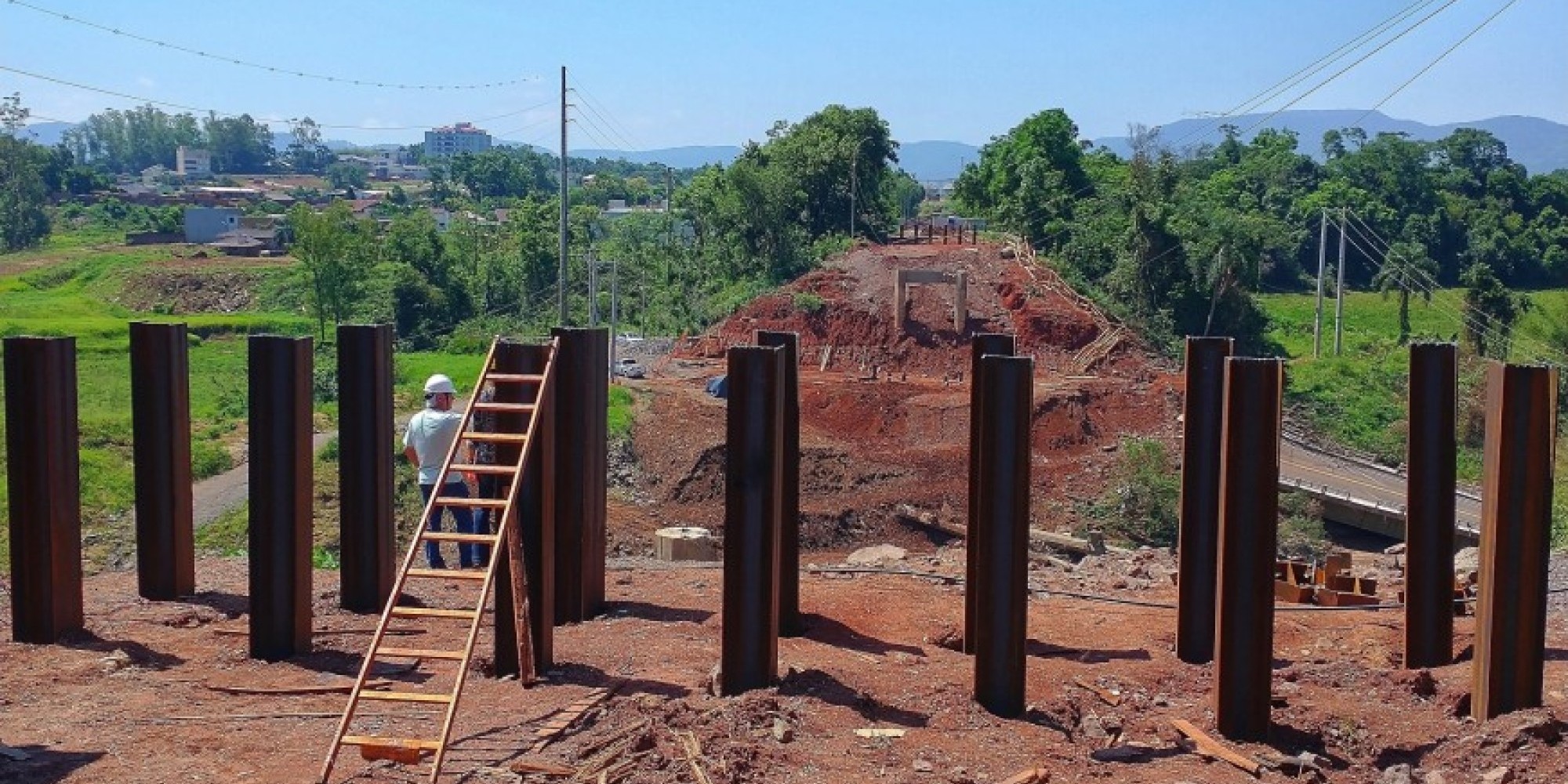 Obra do aterro da rampa de acesso da nova ponte da ERS-130 inicia quarta-feira