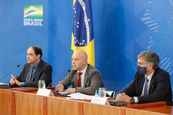Coletiva de Imprensa com representantes do Ministério da Economia