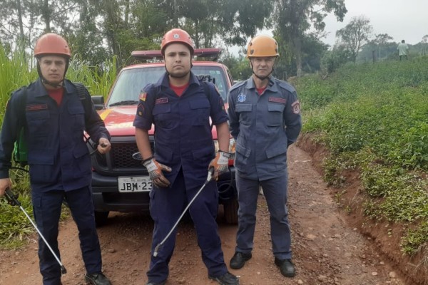 Guarnição deslocou-se até o bairro Lajeadinho nesta manhã