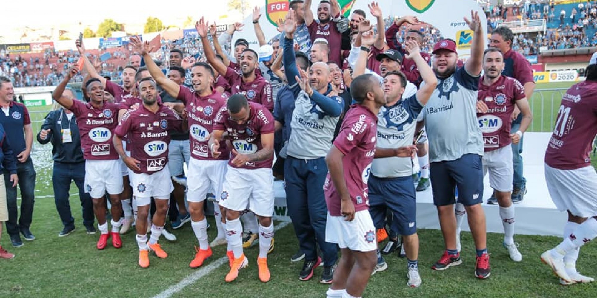 Caxias foi o campeão do 1º turno