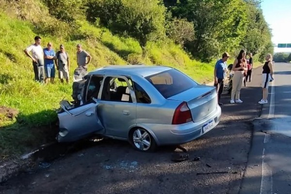 Morre no hospital criança de 7 anos que se acidentou com o pai na BR-386