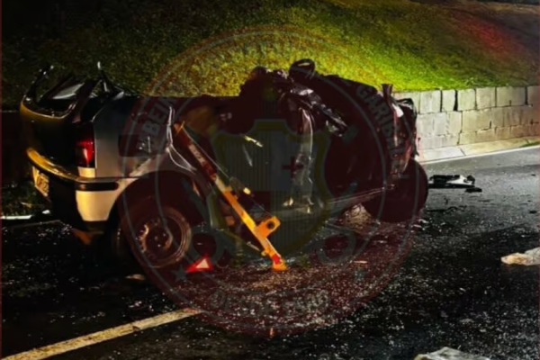 Homem morre e outro fica ferido em acidente de trânsito em Garibaldi