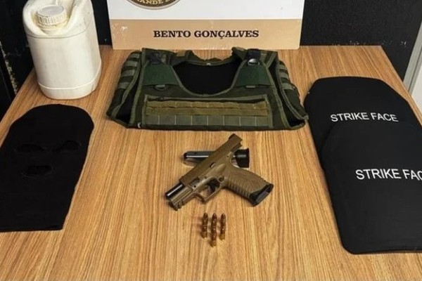 BM prende dupla e impede ataque criminoso em Garibaldi