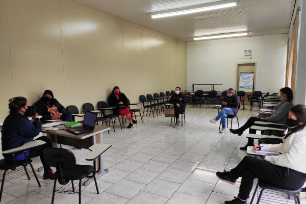  Reunião foi realizada no Auditório Adelaide Boniatti, na prefeitura