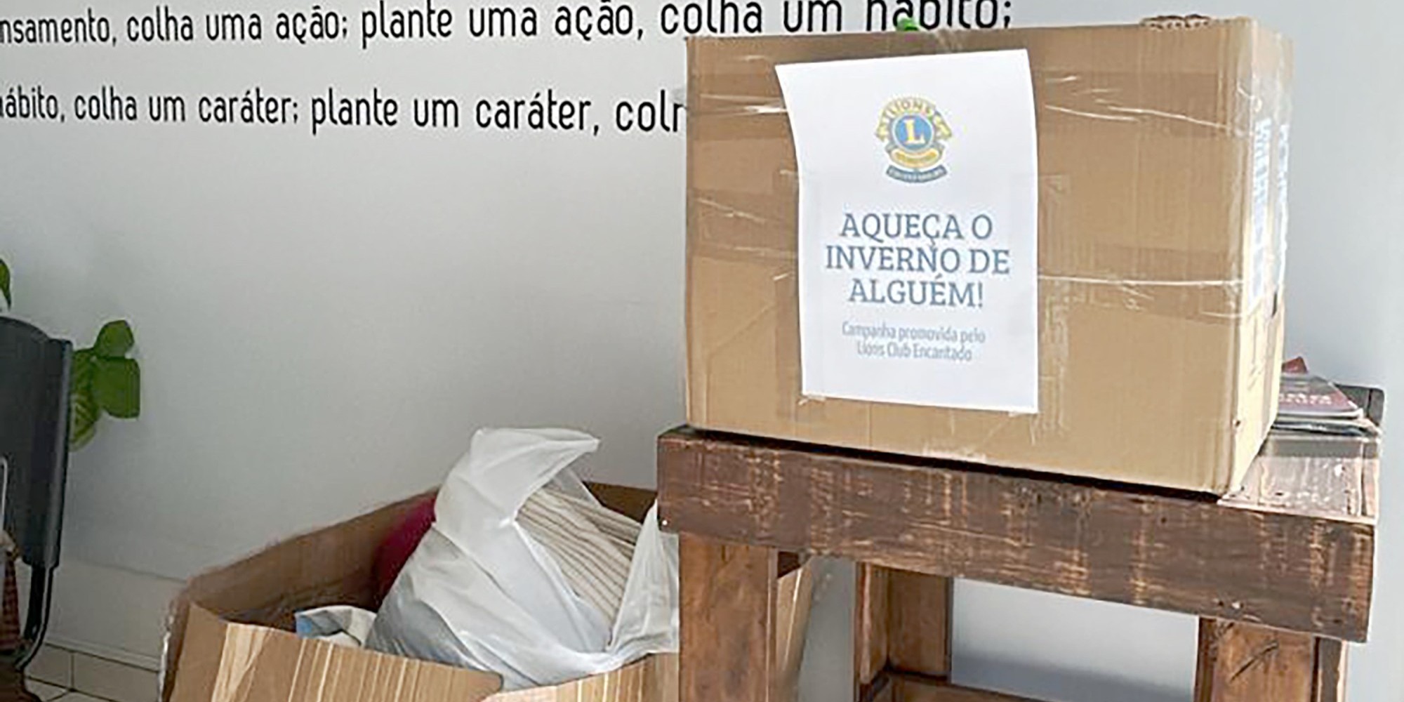 As doações podem ser entregues diretamente a integrantes do clube ou deixadas em um dos pontos de arrecadação espalhados pelo município. As doações podem ser entregues diretamente a integrantes do clube ou deixadas em um dos pontos de arrecadação espalhados pelo município.