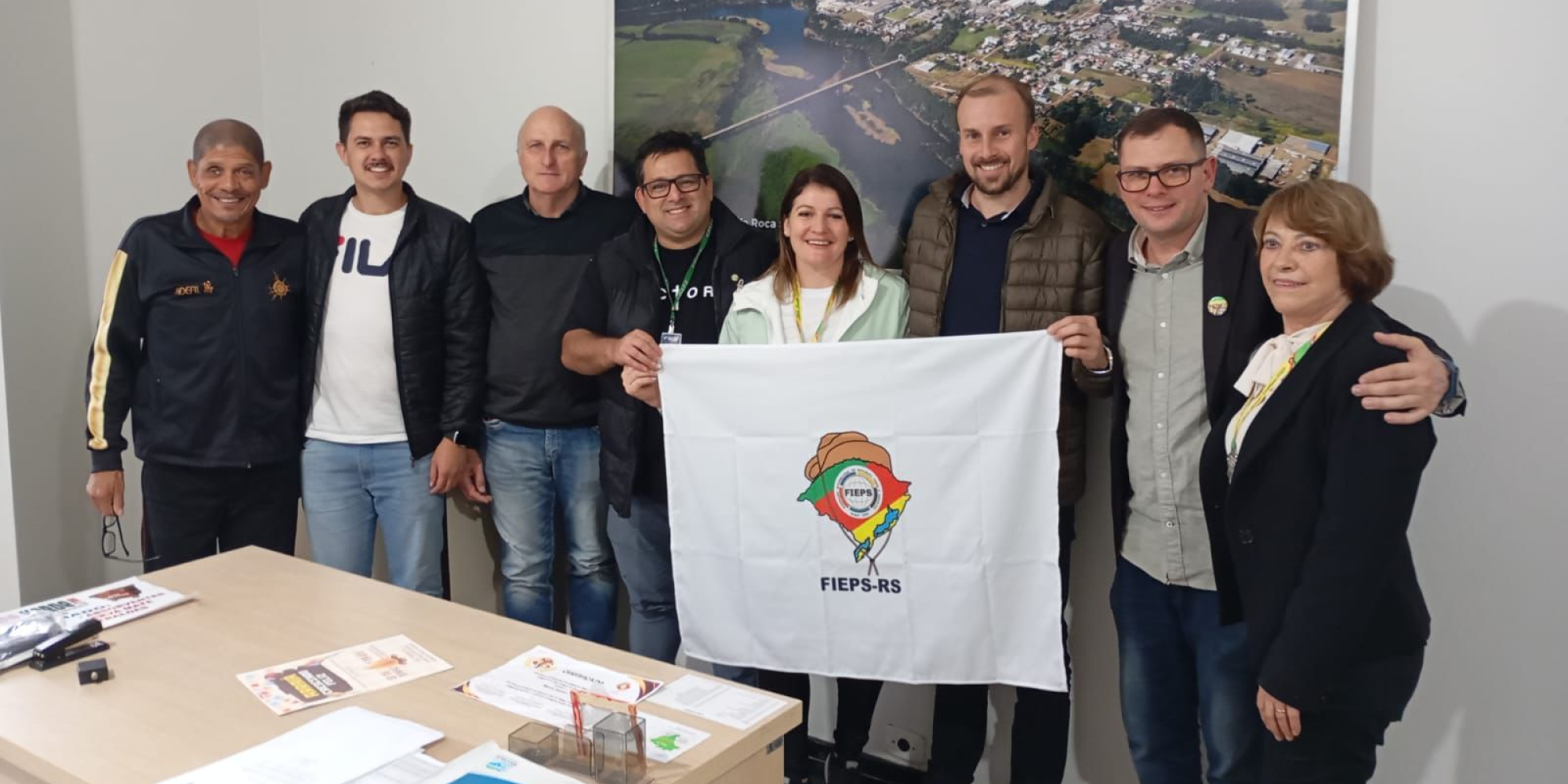 Roca Sales recebe visita da FIEPS que busca valorizar o esporte e atividade física