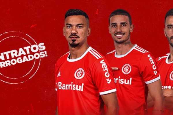 Lindoso, Galhardo e Uendel ficam até dezembro de 2021