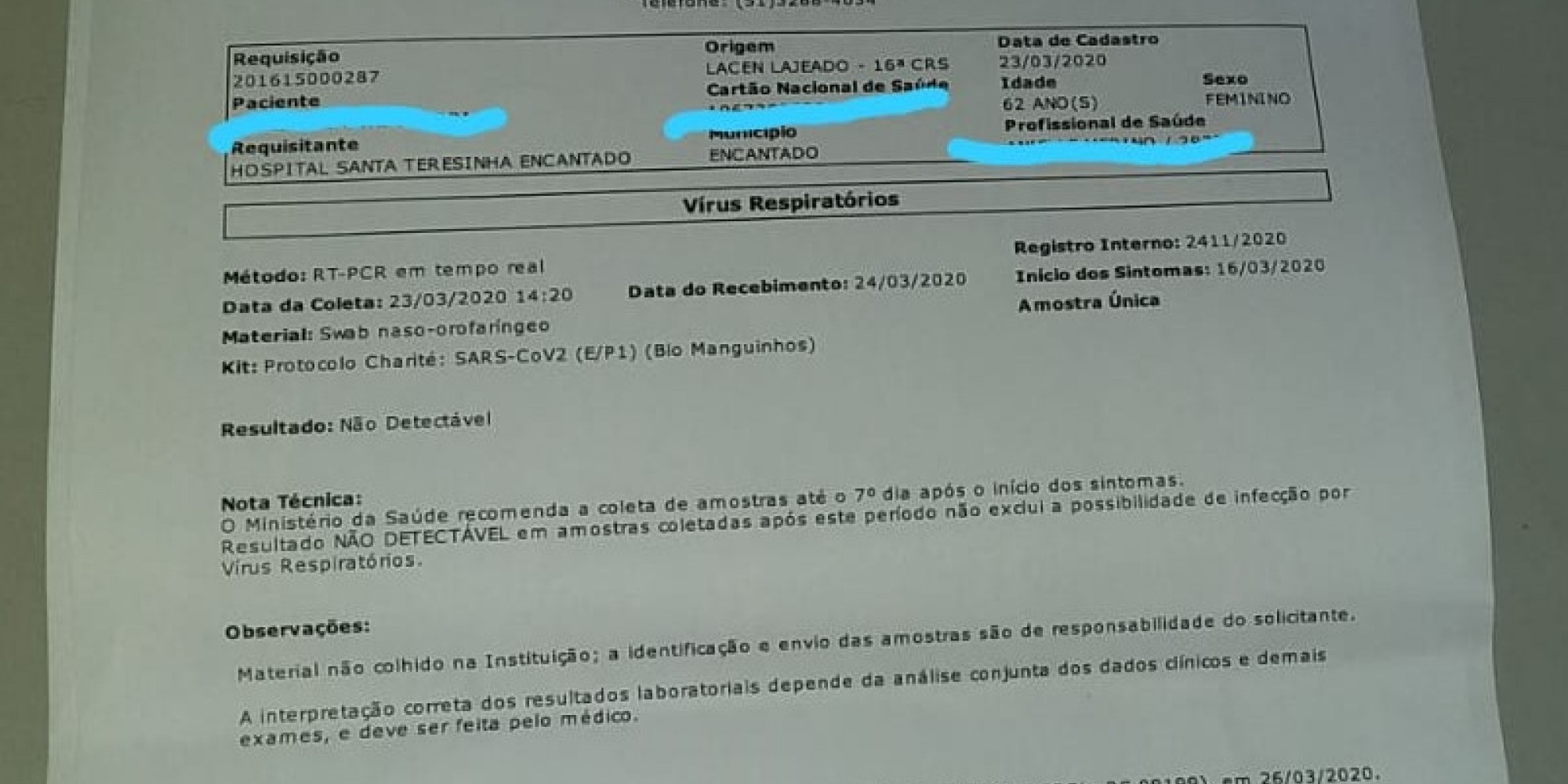 Resultados foram divulgados hoje Resultados foram divulgados hoje