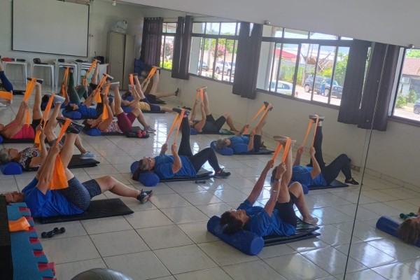 Atividades promovem sa&uacute;de, movimento e bem-estar