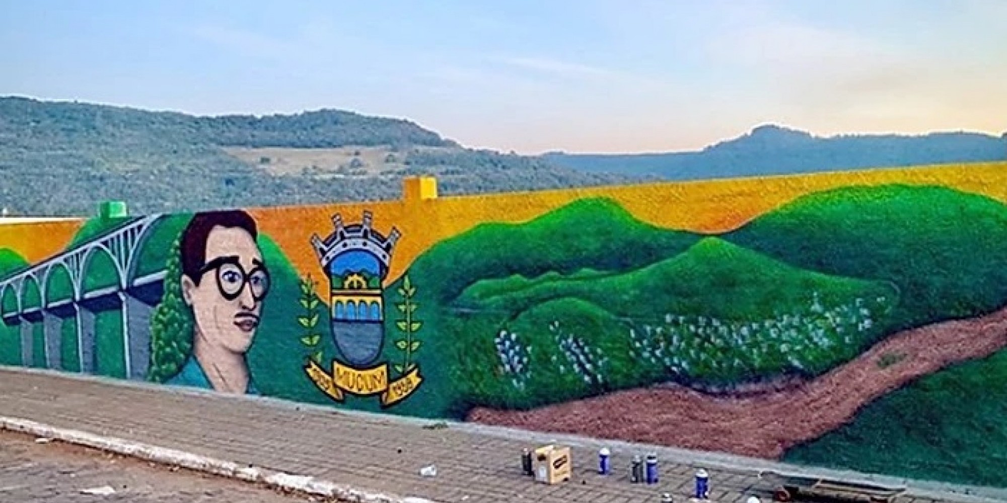  Arte de rua enaltece pontos turísticos e aspectos históricos