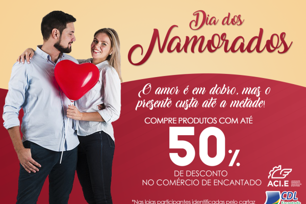 Treze estabelecimentos confirmaram participação na campanha de Dia dos Namorados