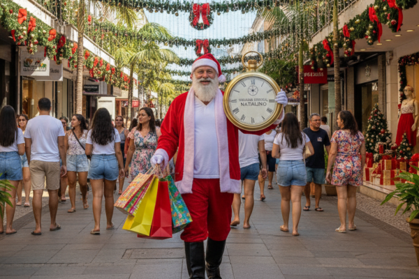 Conven&ccedil;&atilde;o Coletiva entre Sindilojas e Sindicato dos Comerci&aacute;rios definiu expediente ampliado e gratifica&ccedil;&otilde;es para o per&iacute;odo festivo.