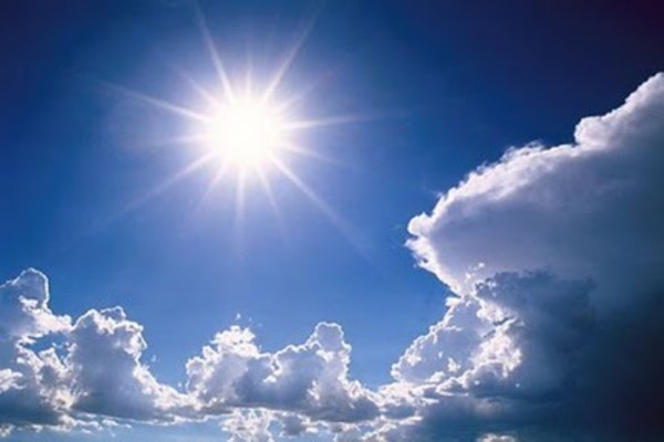Segunda e terça-feira também será de sol 