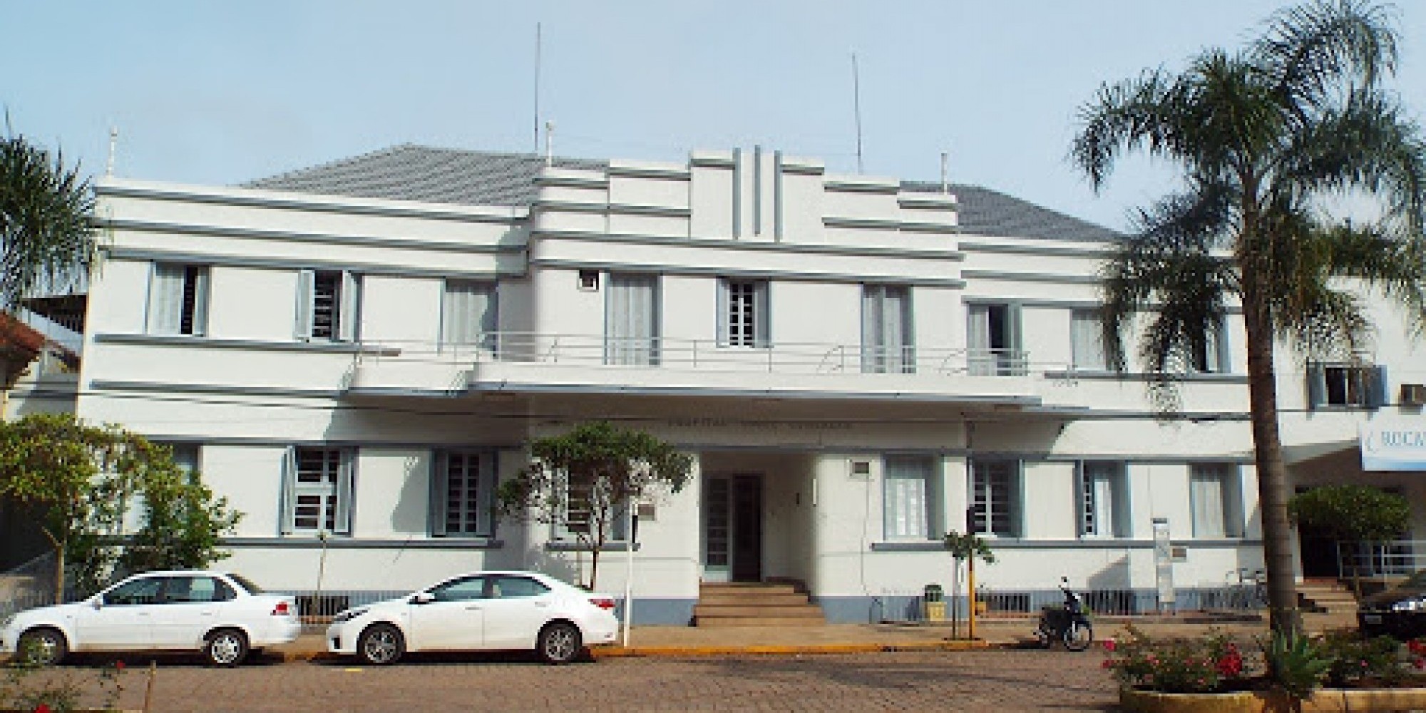 Uma paciente está internada no Hospital de Roca Sales 